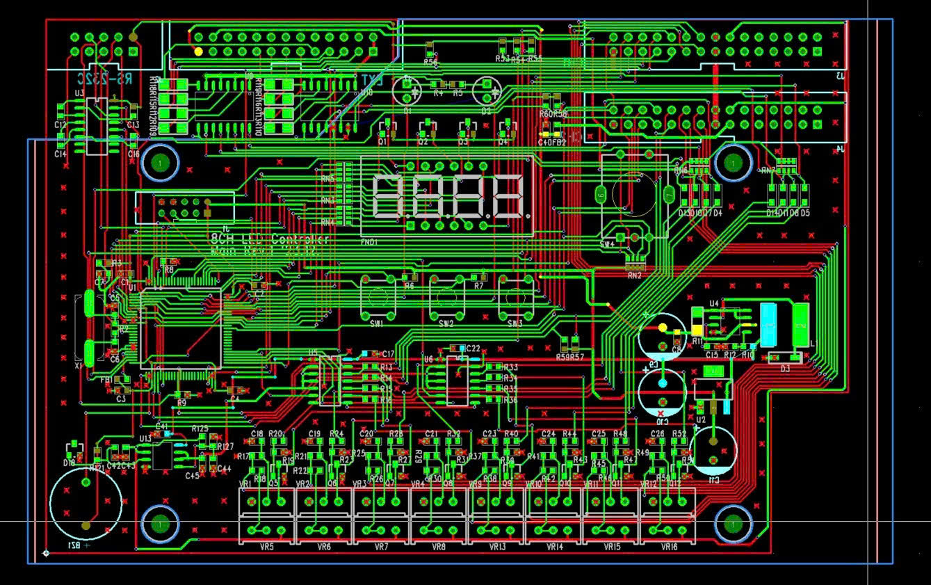 Mẫu thiết kế Schematics & Layout phần cứng 3D