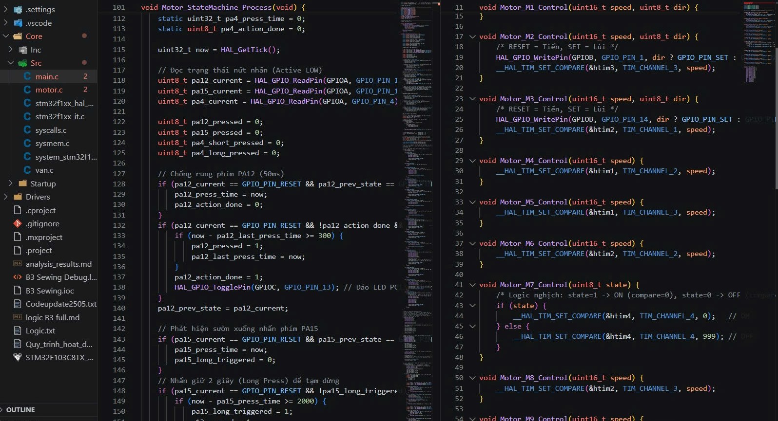 Mẫu lập trình Firmware & Web App IoT