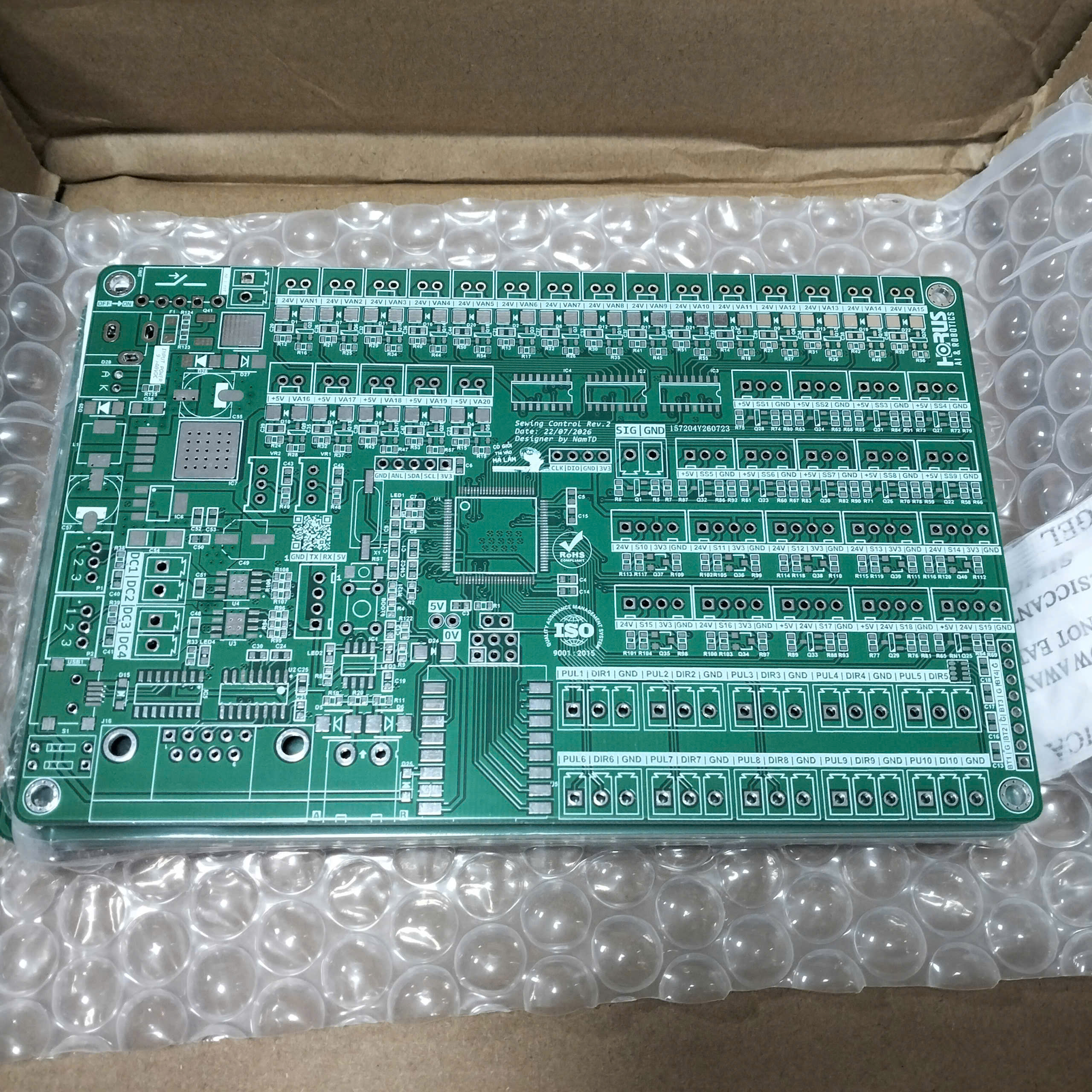 Mẫu gia công Mạch in PCB đa lớp thực tế